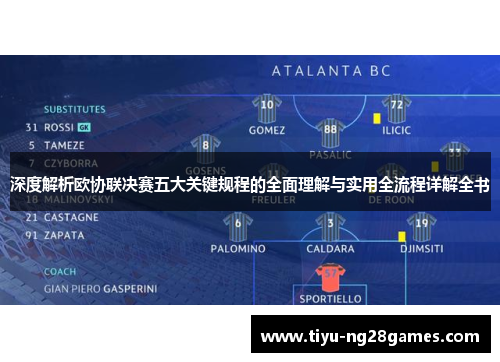 深度解析欧协联决赛五大关键规程的全面理解与实用全流程详解全书