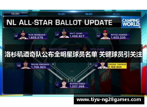 洛杉矶道奇队公布全明星球员名单 关键球员引关注